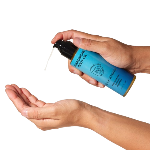 EYE OF LOVE - HUILE CORPORELLE AUX PHÉROMONES BLOOM BLUE EMBER 120 ML