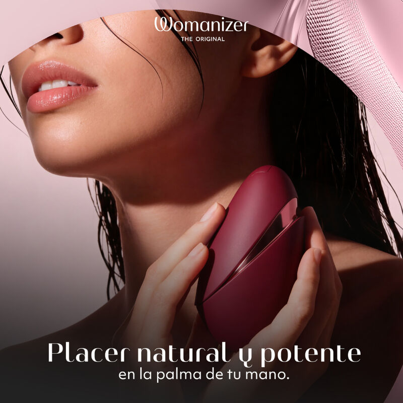 WOMANIZER - STIMULATEUR CLITORIAL À SUCCION NEXT 14 NIVEAUX D'INTENSITÉ BORDEAUX