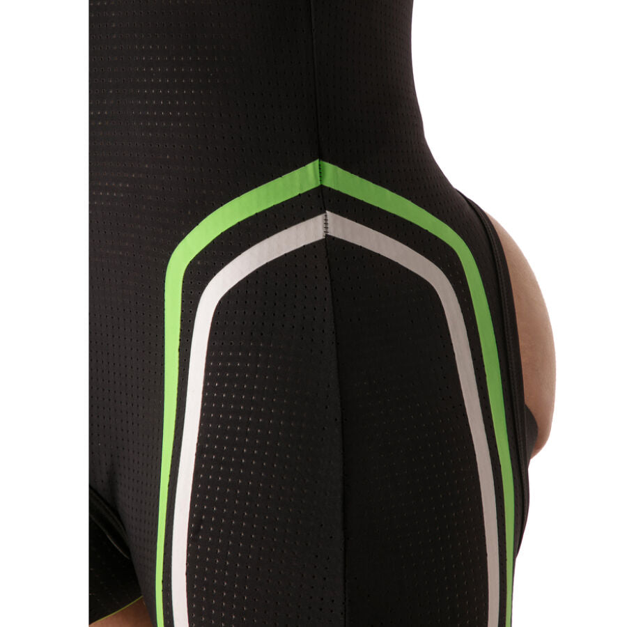 Sous-vêtement Homme Sexy Combinaison Décolleté Ouverture Frontale - Locker Gear
