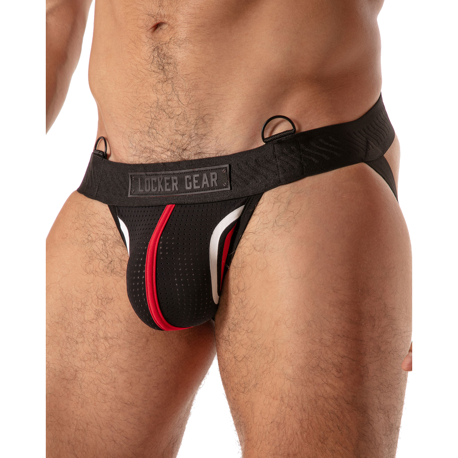 LOCKER GEAR - PISTON JOCKSTRAP BLEU S