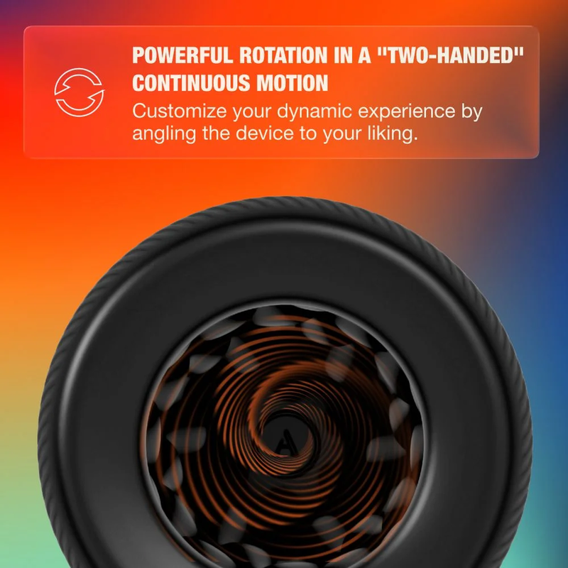 ARCWAVE - ORBIT MASTURBATEUR MASCULIN ROTATIF À 360° AVEC CONTRÔLE PAR APPLICATION NOIR