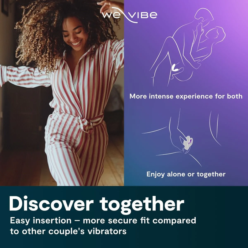 WE-VIBE - VIBRATEUR DE COUPLES SYNC O ENVELOPPEMENT-STIMULATION VIOLET CLAIR