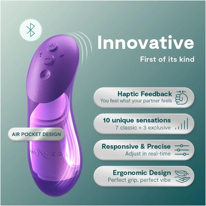WE-VIBE - VIBRATEUR CHORUS PRO PREMIUM POUR COUPLES VIOLET COSMIQUE