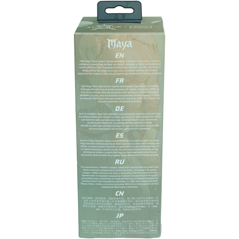 KIIROO - MAYA WILD LIFE MASTURBATEUR MASCULIN VAGINAL RÉALISTE