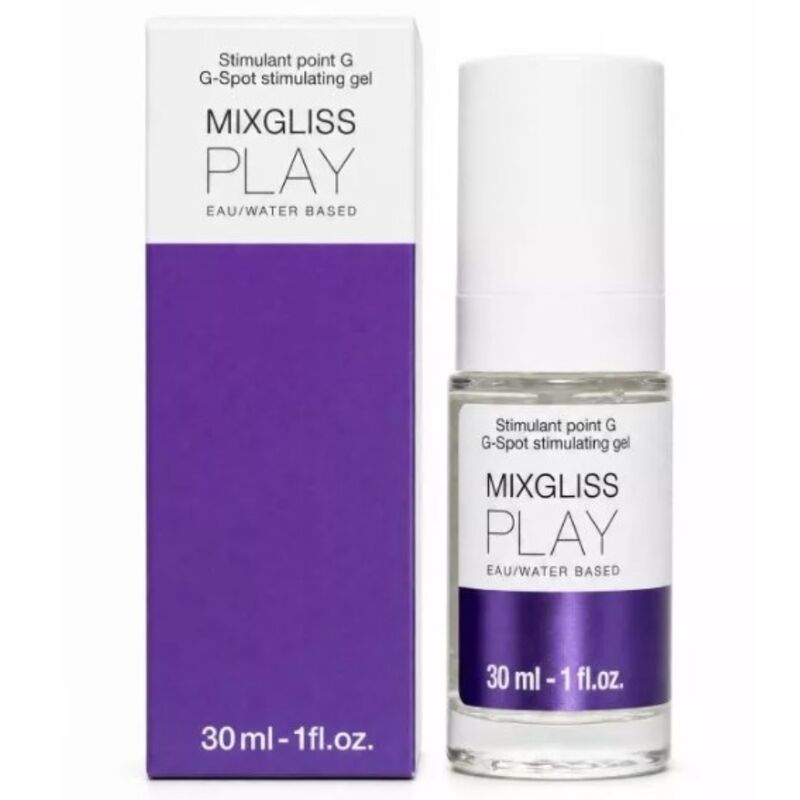 MIXGLISS - PLAY GEL STIMULANT DU POINT G AVEC EFFET CHAUD-FROID SANS PARFUM 30 ML