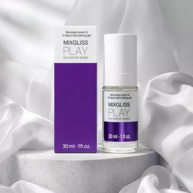 MIXGLISS - PLAY GEL STIMULANT DU POINT G AVEC EFFET CHAUD-FROID SANS PARFUM 30 ML