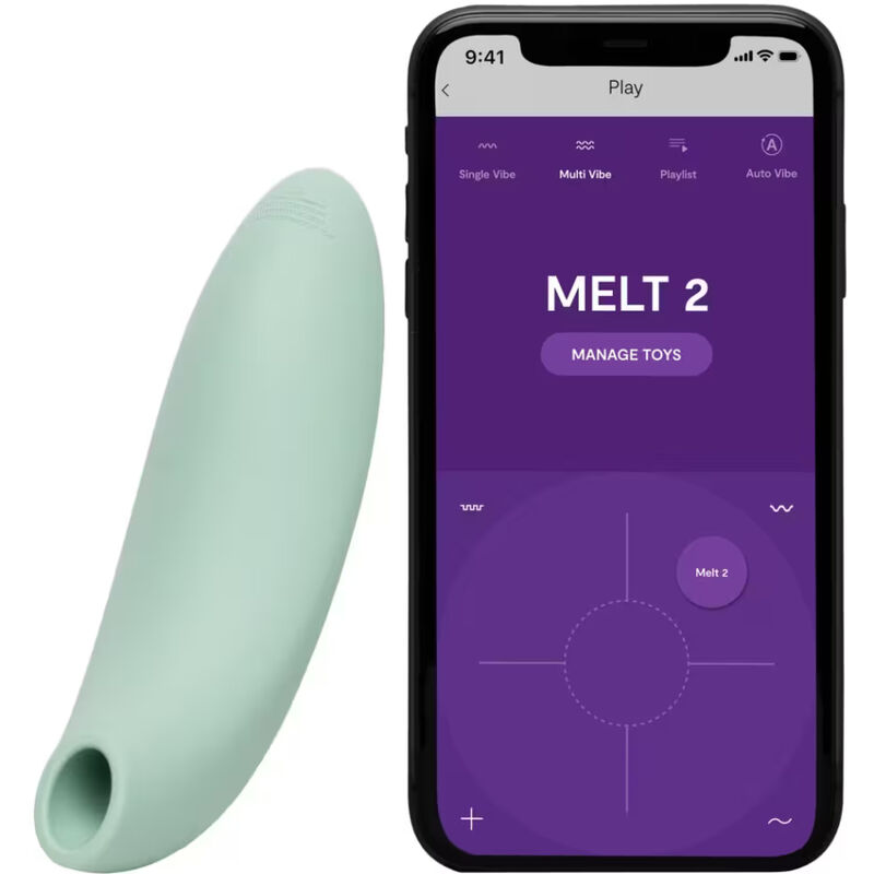 WE-VIBE - MELT 2 STIMULATEUR CLITORIAL À IMPULSIONS D'AIR SAGE