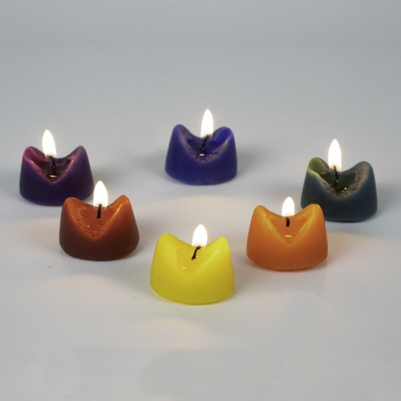 SPENCER &amp; FLEETWOOD - BLAZING BOOTY ANUS CANDLES BOUGIES DE FÊTE FANTAISIE EN FORME D'ANUS