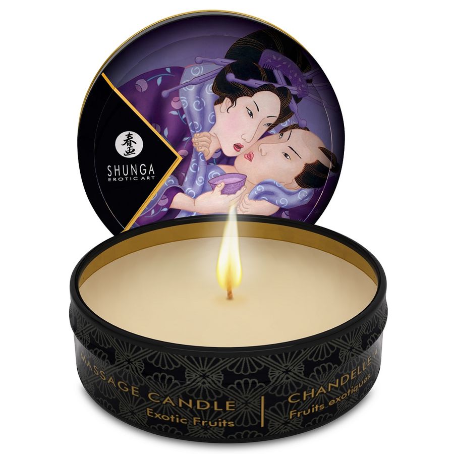 Shunga - Bougie de massage Fruits Exotiques - 30 ml