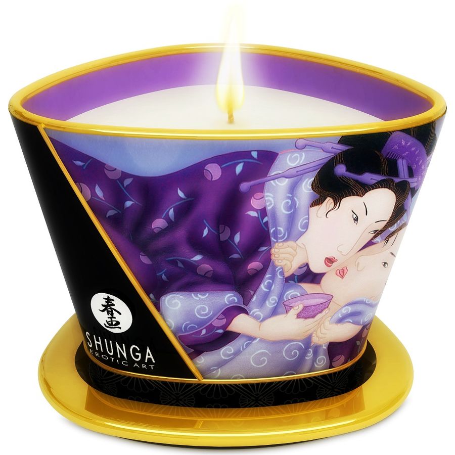 Shunga - Chandelle de Massage Parfum Fruits Exotiques - 170 ml