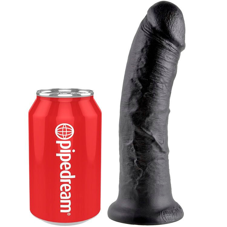 Gode Réaliste King Cock 8 Pouces Noir 20,3cm - Pipedream