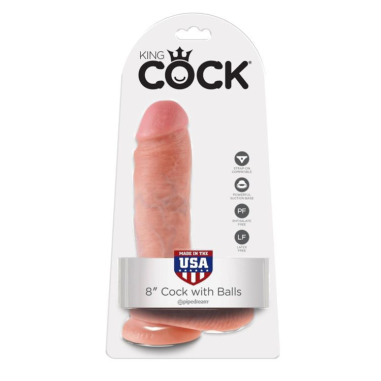 Gode Réaliste King Cock Ventouse Chair 20,3cm - Pipedream