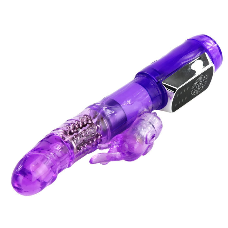 Baile - Vibro rabbit avec billes rotatives Passion Baron - Violet