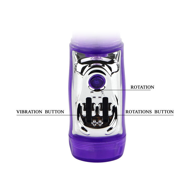 Baile - Vibro rabbit avec billes rotatives Super Sex Rabbi - Violet