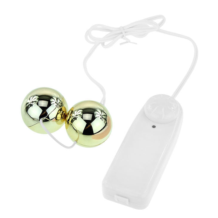 Baile – Boules de Geisha vibrantes avec télécommande – Or