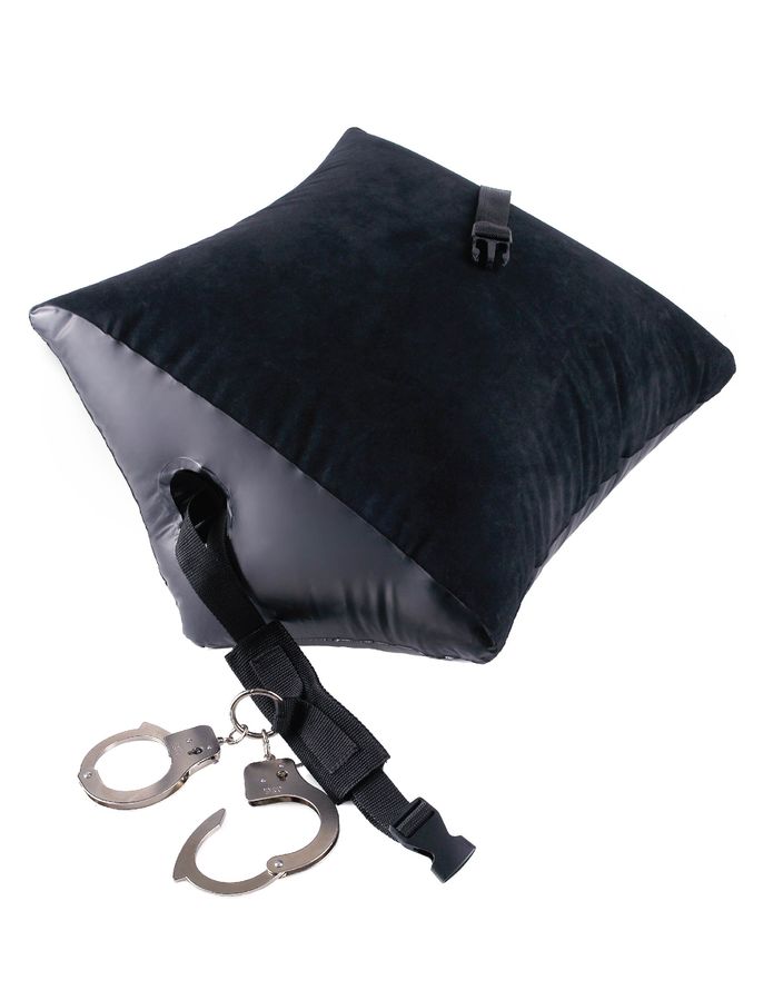 Coussin Position Deluxe Position Master avec Menottes - Fetish Fantasy