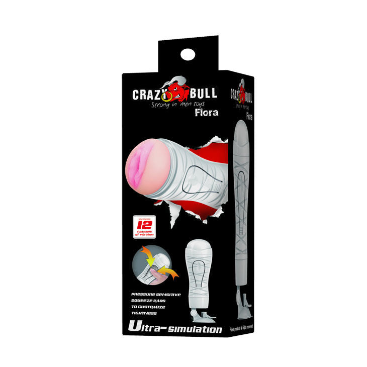 Masturbateur Vagin Rechargeable Flora - Crazy Bull