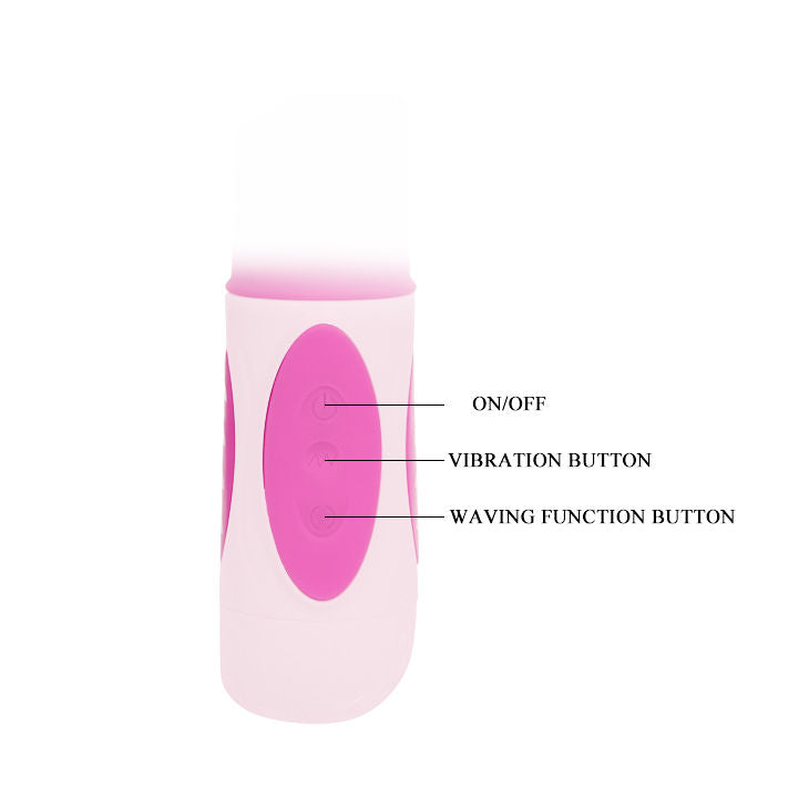 Baile - Vibromasseur Rabbit avec Stimulateur Anal - Rose