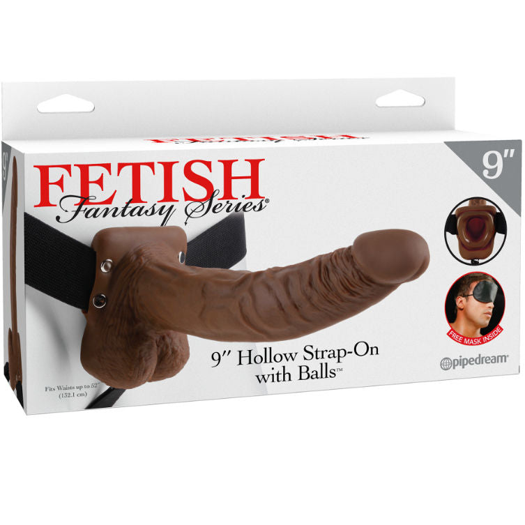 Gode Ceinture Creux Fetish Fantasy 22.9cm Marron - Pipedream