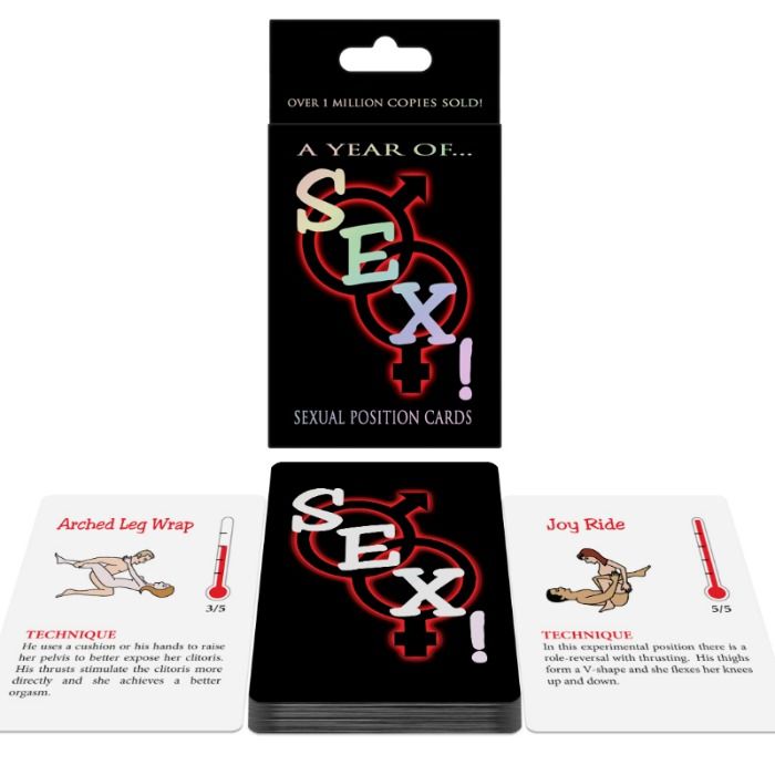 Jeu de Cartes Érotique 50+ Positions Kama Sutra - Kheper Games