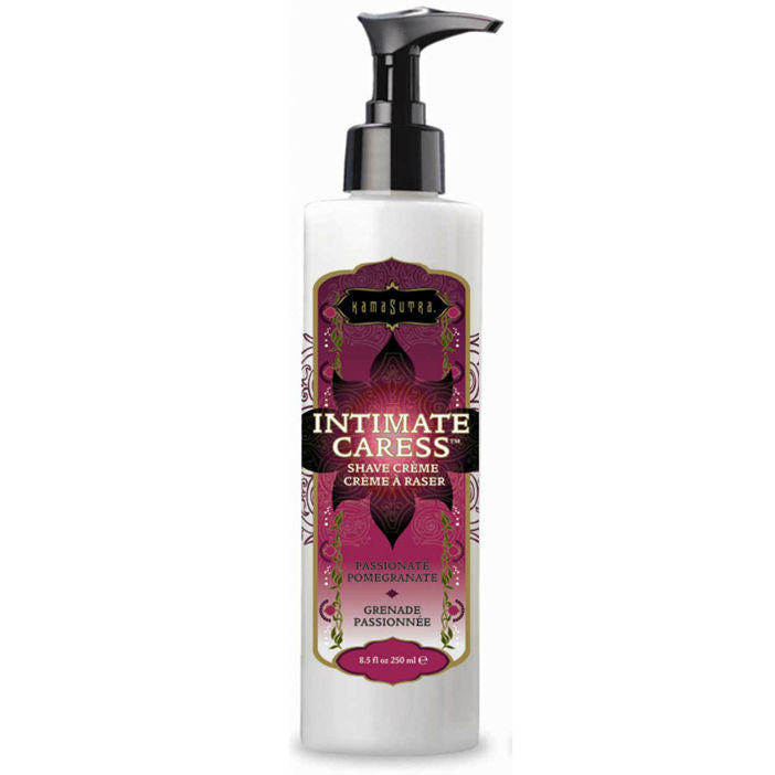 Crème à Raser Intime Caresse Grenade 250ml - Kama Sutra - KAMASUTRA COSMETICS