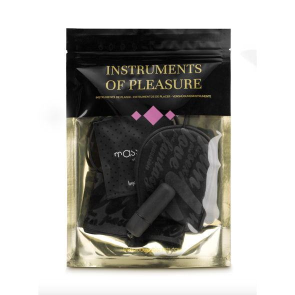 Bijoux Indiscrets - Coffret Plaisir Masque / Liens Sensuels / Stimulateur