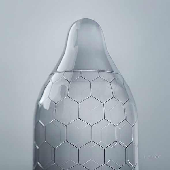 Lelo – Préservatifs Hex indéchirables – Pack de 3