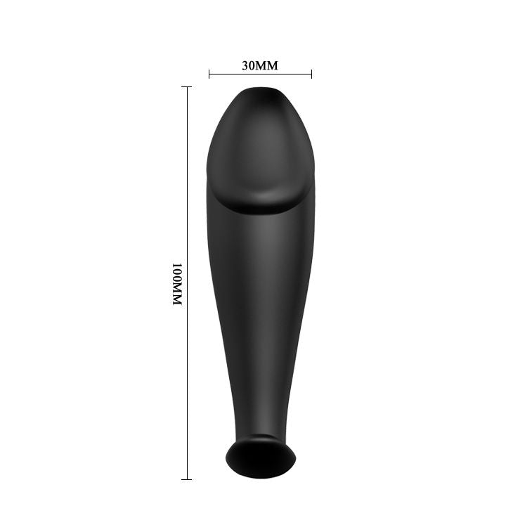 Plug Anal Vibrant Pretty Love Pénis Télécommande Noir