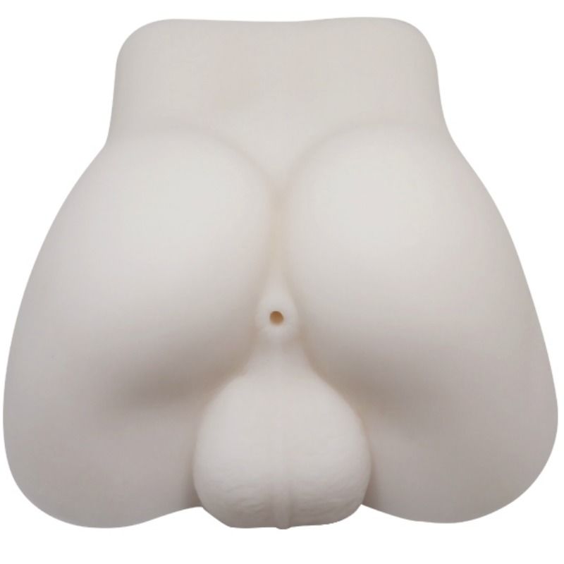 Baile - Masturbateur Réaliste Fessier Homme Vibrant - Blanc