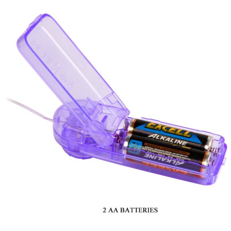 Baile - Stimulation Clitoris Vibrant en Forme de Papillon - Violet