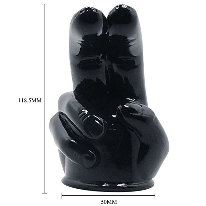 Baile - Tête Interchangeable en forme de Doigts pour Masseur Wand