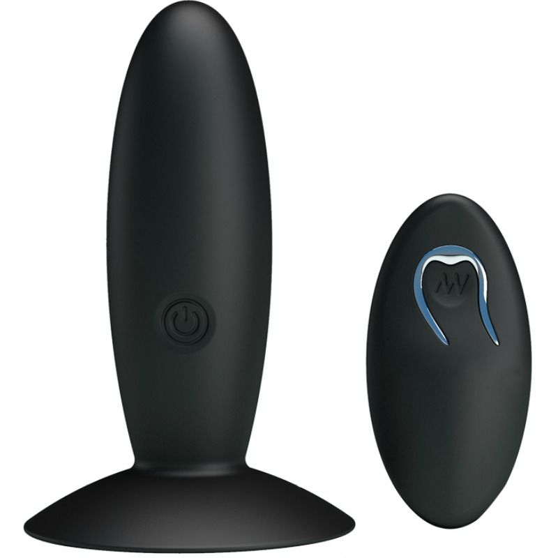 Plug Anal Vibrant Pretty Love Télécommande Noir - Pretty Love