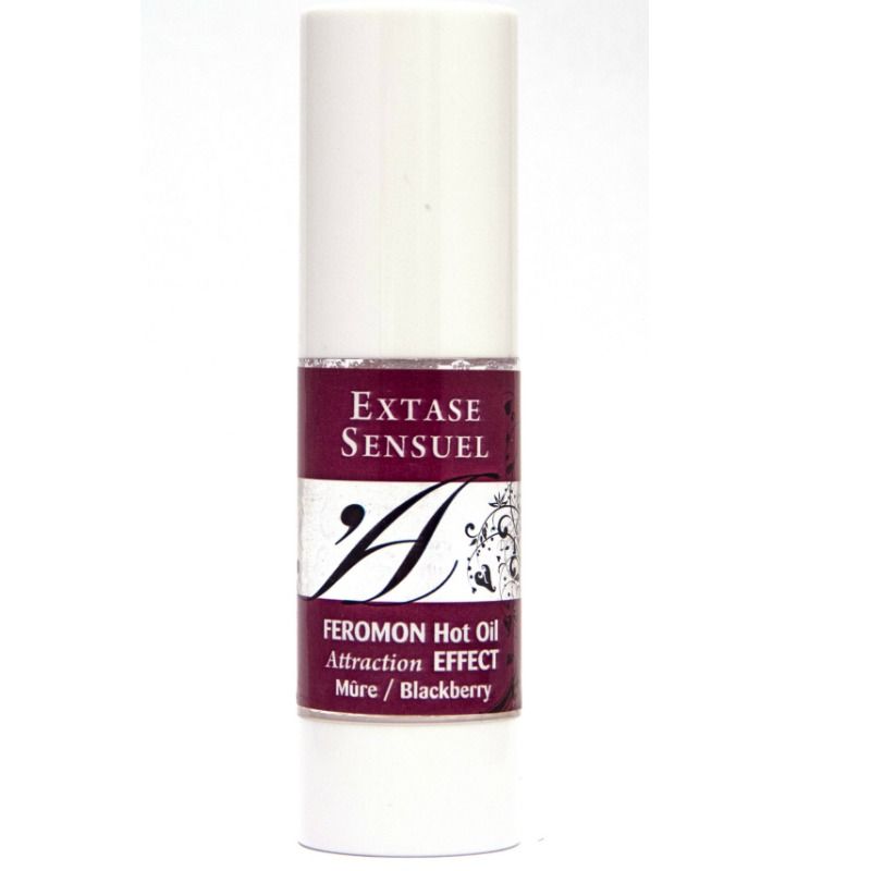 Huile de Massage Extase Sensual Chauffante Mûre 30ml - Extase