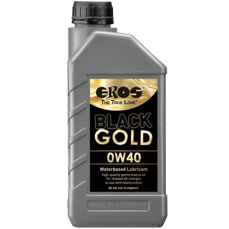 Lubrifiant Eros Black Gold 0W40 Base Eau 1000ml - Eros