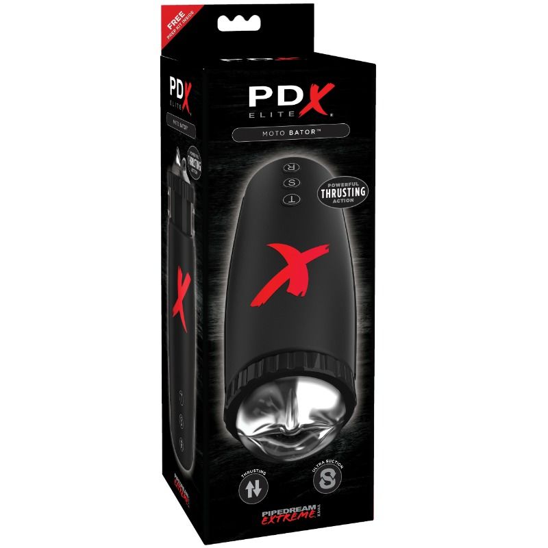 Masturbateur Moto Bator Aspiration et Va-et-Vient - PDX Elite