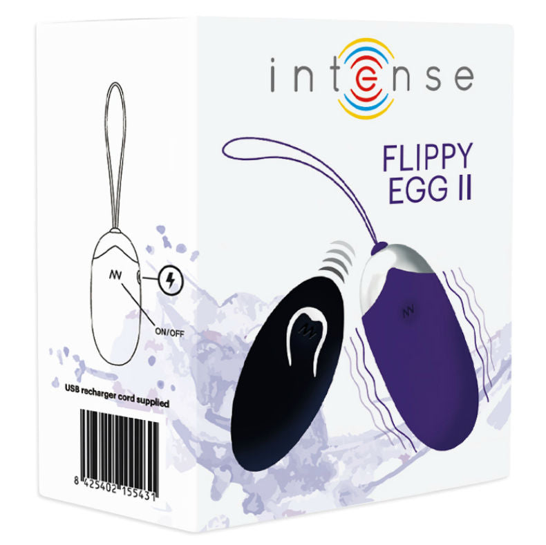 Œuf Vibrant Télécommandé Flippy 2 Violet - Intense