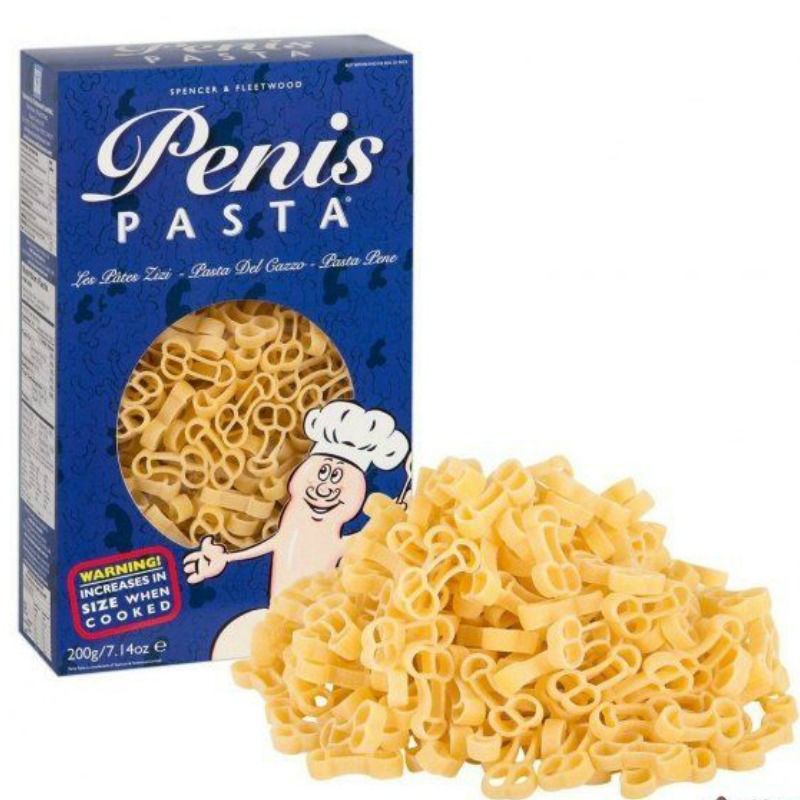 Pâtes Fantaisie Pénis Spencer & Fleetwood 200g - Spencer