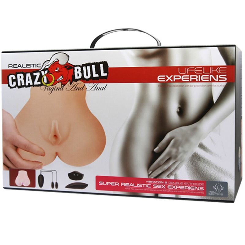 Masturbateur Double Crazy Bull Position Jambes Surélevées
