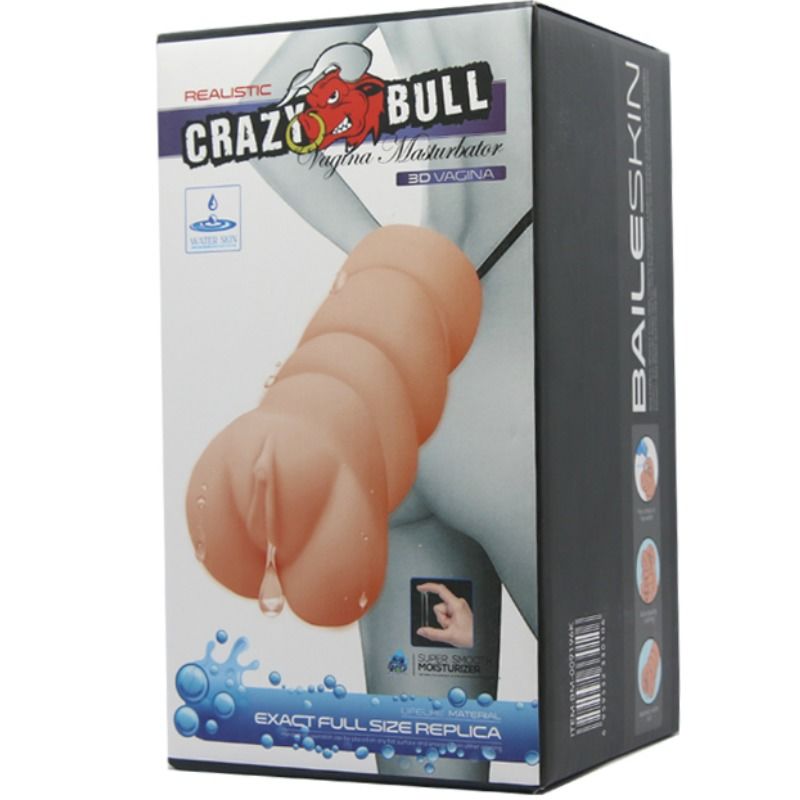 Masturbateur Masculin Crazy Bull Peau d'Eau Vagin 3 - Crazy Bull