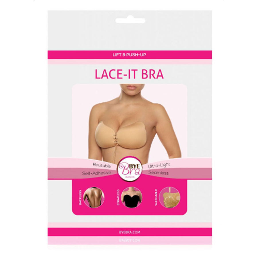 Soutien-Gorge Adhésif Lace-it Bra Bonnet A Beige - Bye Bra