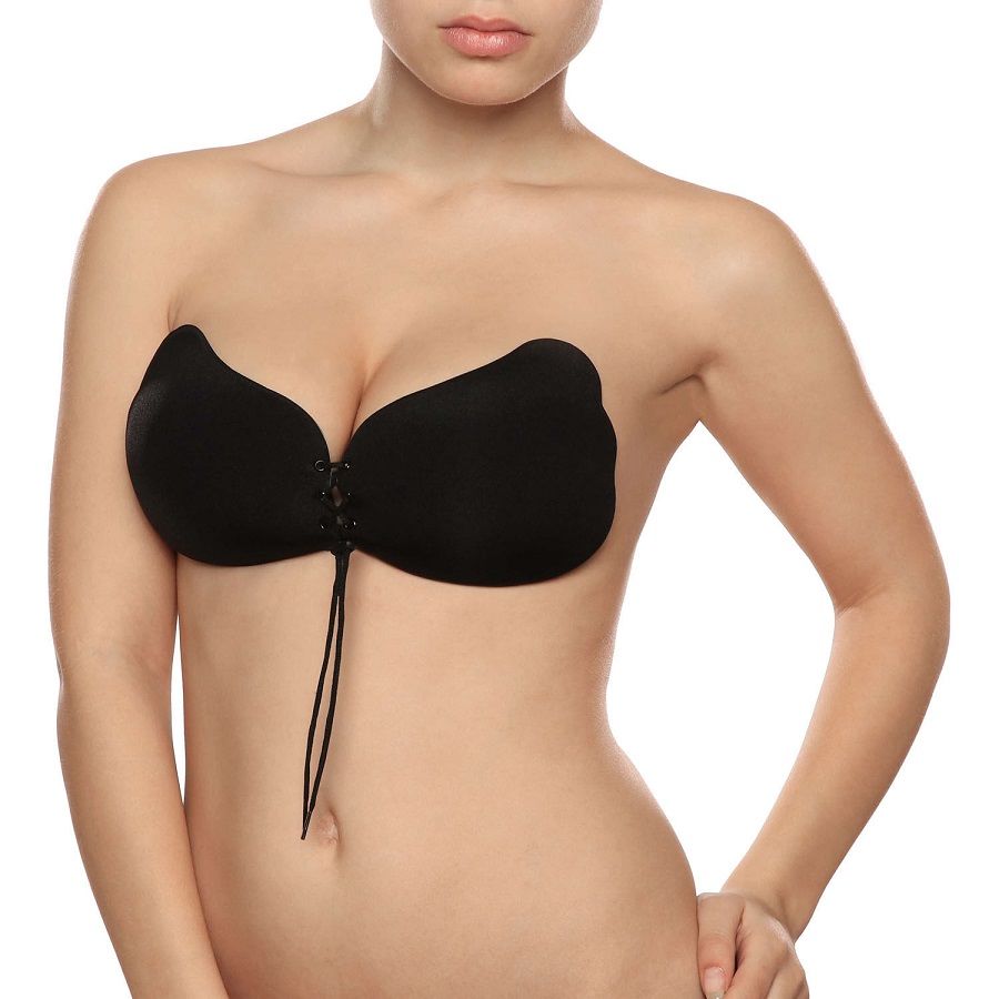 Soutien-Gorge Adhésif Lace-it Bra Bonnet C Noir - Bye Bra