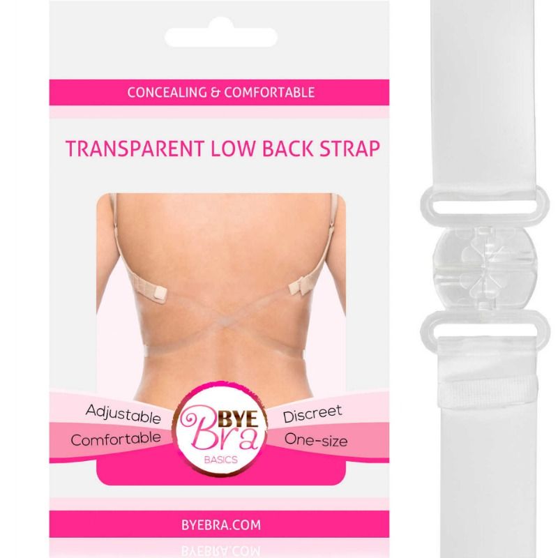 Bretelles Transparentes Dos Nu Ajustables - Bye Bra