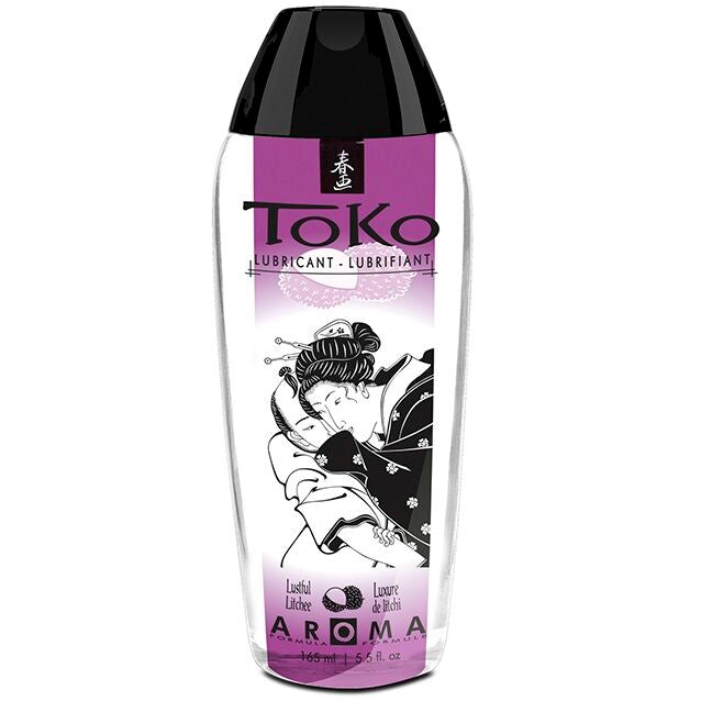 Shunga - Lubrifiant Saveur Litchi à base d’eau Toko