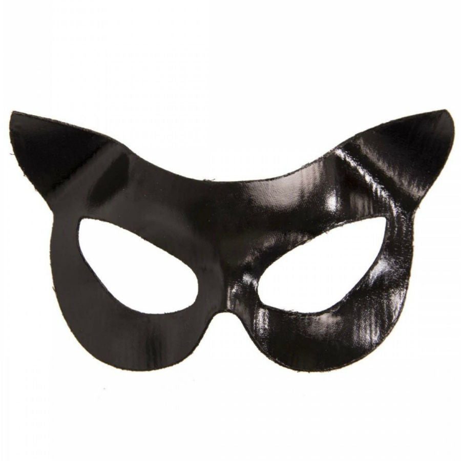 Masque Chat Vinyle Noir Fetish - Leg Avenue