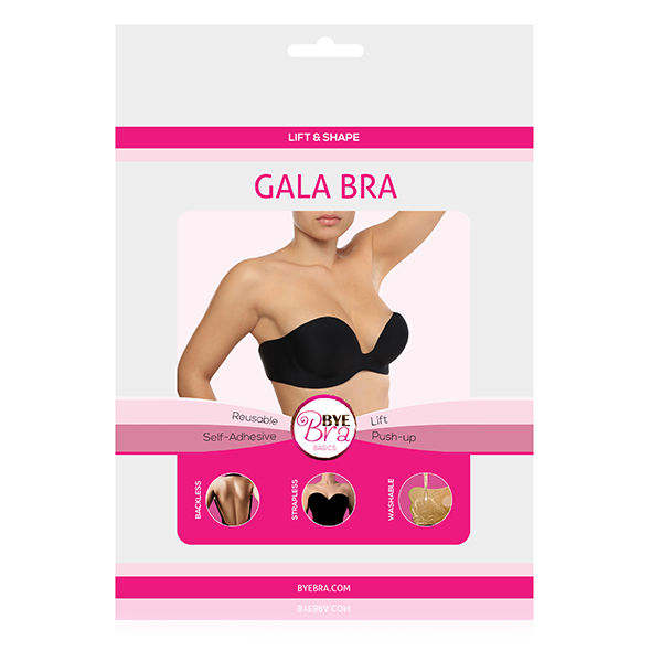 Soutien-Gorge Adhésif Gala Bra Bonnet C Noir - Bye Bra