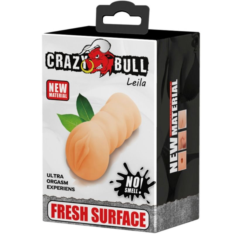 Masturbateur Vagin Leila 13.5 cm - Crazy Bull