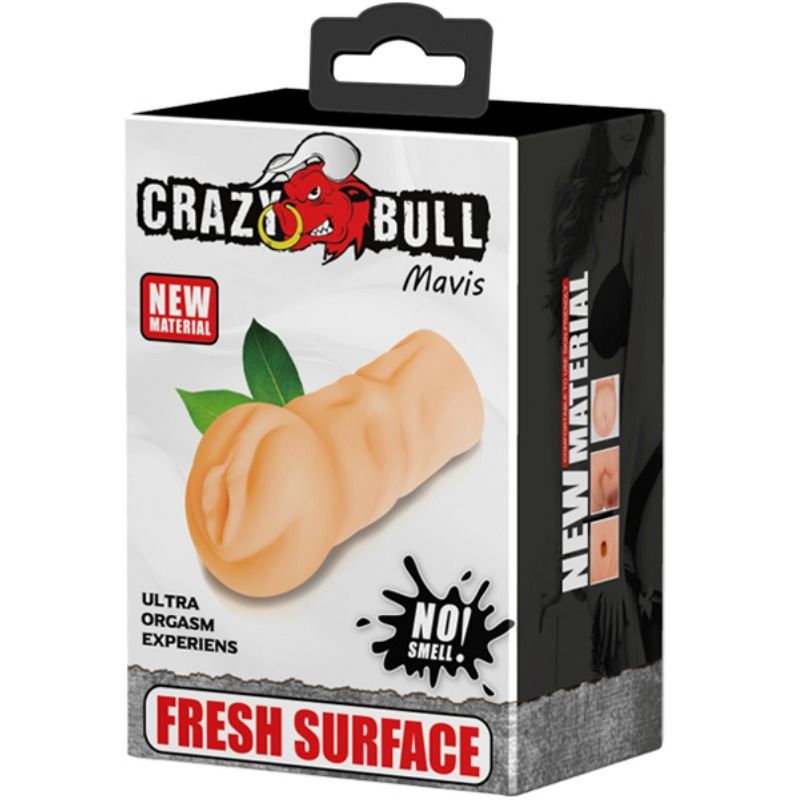 Masturbateur Vagin Mavis 15.2 cm - Crazy Bull