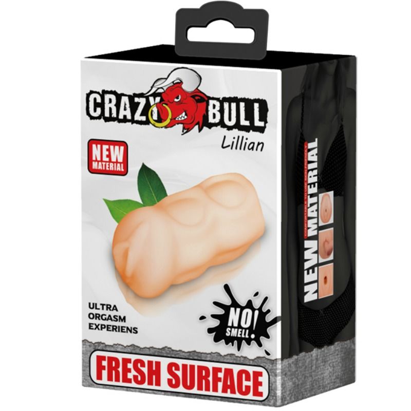 Masturbateur Vagin Lillian 13 cm - Crazy Bull