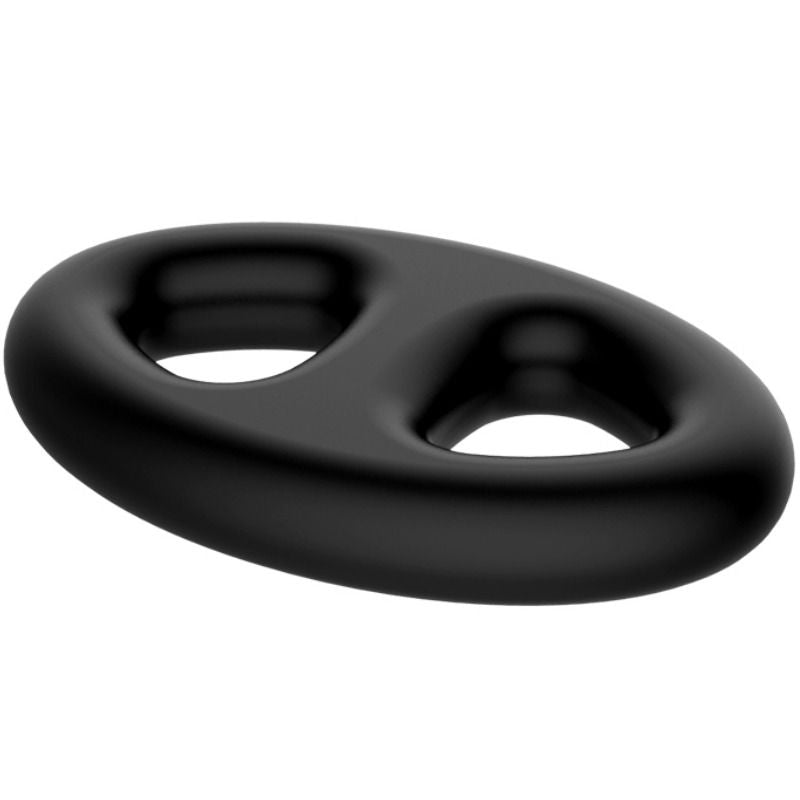 Anneau Pénien Double Bague Silicone Super Douce - Crazy Bull