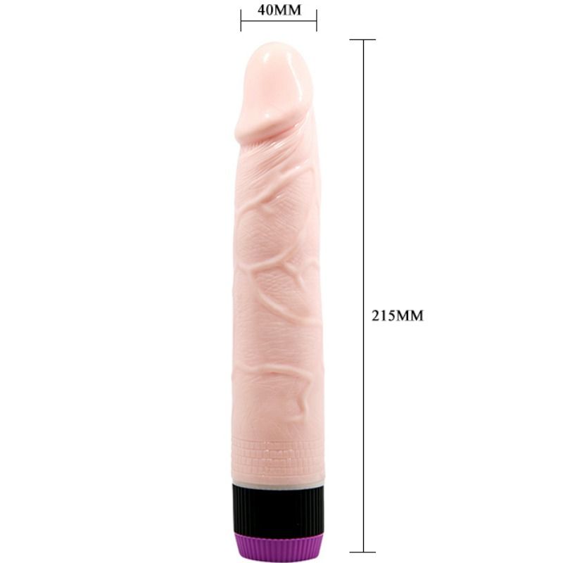 Baile - Vibromasseur Réaliste Vibrant 21,5 cm - Naturel